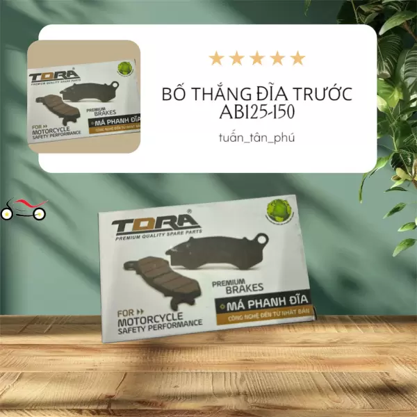 Bố thắng đĩa AB 125-150