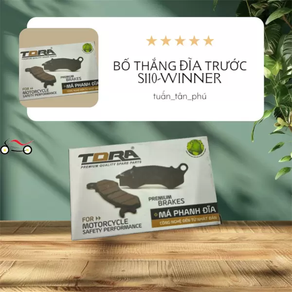 Bố thắng đĩa trước zin Wave S110, Blade, Winner X, Sonic